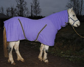 EuroHunter Fleeceloimi Fullneck vaalea Lila