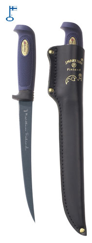 Marttiini Filetti Martef 7,5" Nahkatupilla - Puukot ja veitset - 6416885013990 - 1