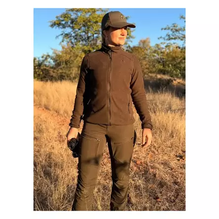 Alaska Chaser Stretch Pants Solid Brown -naisten metsästyshousu - Vihreät / Ruskeat housut - 6438347061820 - 2