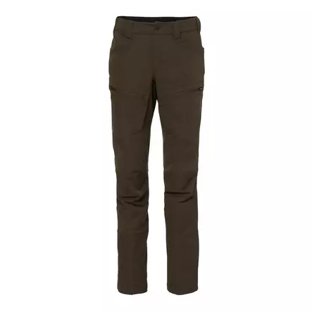 Alaska Chaser Stretch Pants Solid Brown -naisten metsästyshousu - Vihreät / Ruskeat housut - 6438347061820 - 1