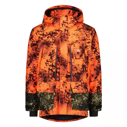 Alaska Tundra Ms Jacket BlindTech Blaze Blur -metsästystakki - Oranssit takit ja liivit - 6438347053450 - 1