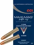 CCI MaxiMag 22WMR 1,95g +V HP 50kpl - Pienoiskiväärin kaliiperi 22 WMR - 076683000590 - 1