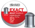 JSB Exact Beast Diabolo 4,52mm 1,050g 250kpl - Ilma-aseen panokset - 3950000117390 - 1