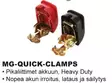 Motorguide pikaliittimet akkuun Heavy Duty - Perämoottori- ja keulakonetarvikkeet - 745061937260 - 1