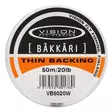 Vision BÄKKÄRI 50m 20lb -pohjasiima - Perhosiimat ja perukkeet - 6417512821780 - 1