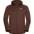 Jack Wolfskin M PEAK DISTRICT HOODED FULL ZIP -fleecetakki - Vihreät / Ruskeat takit ja liivit - 4064886550420 - 1