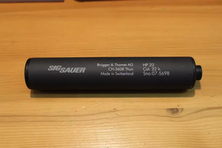 Brügger & Thomet HP22 Vaimennin - Äänenvaimentajat - 3950000122400 - 1