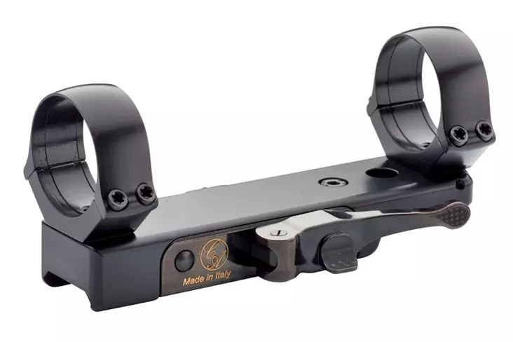 Contessa Simple Black Tactical Picatinny, 30mm, 3mm - Kiikarinjalat ja -renkaat - 3950001271350 - 1