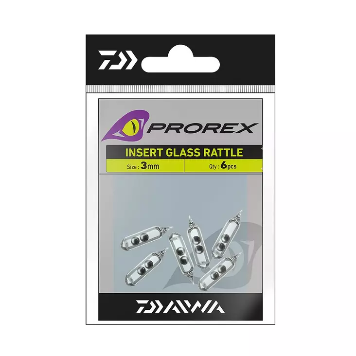 Daiwa Prorex Insert Glass Rattle -räminäkuulat - Kalastajan työkalut ja tarvikkeet - 4027093721410 - 1