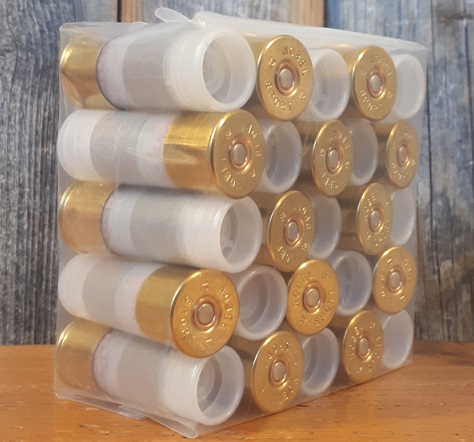 FOB Blank paukkupatruuna 12/65 huopavälitulppa 25 kpl - Haulikon kaliiperi 12/70 - 106820 - 1