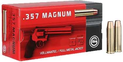 Geco .357 Mag FMJ-Flat Nose 10,2g/158gr - Käsiasepatruunat - 4000294177200 - 1