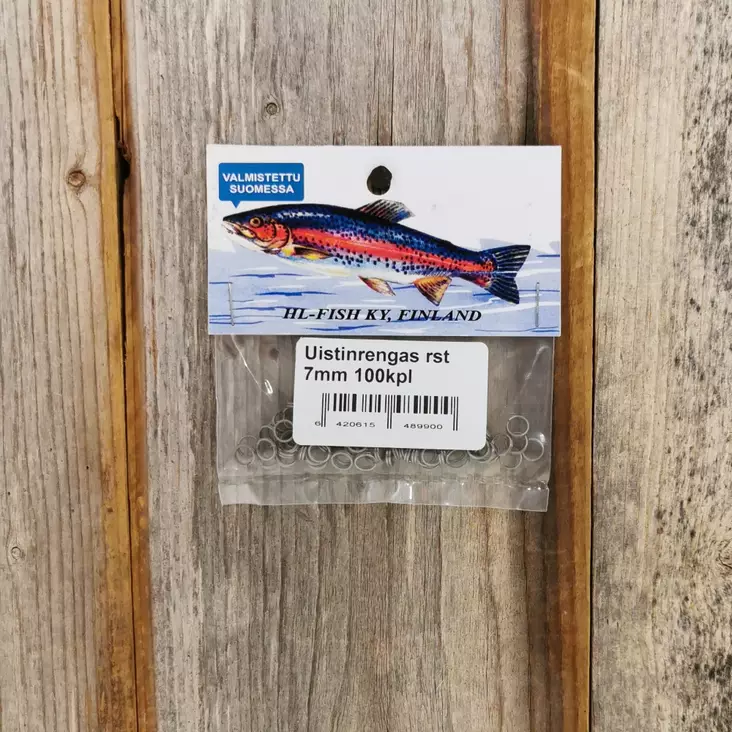 HL-Fish Uistinrengas 100kpl - Perukkeet ja viehelukot - 3950001266400 - 1