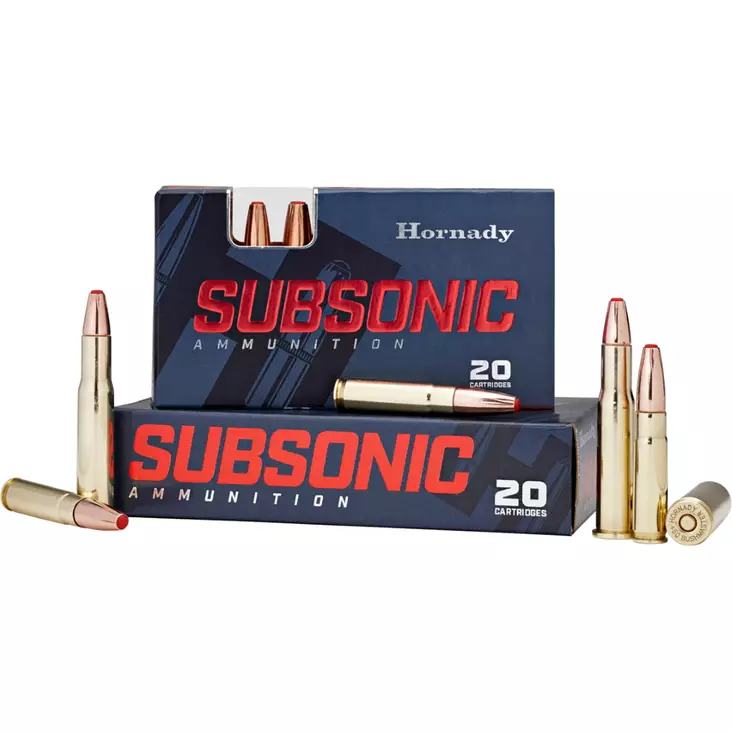 Hornady 450 Bushmaster SUB-X 395gr 25,4g 20 kpl - Muut kiväärin kaliiperit - 129230 - 1