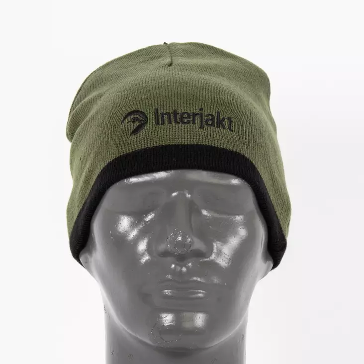 Interjakt Käännettävä beani pipo Vaaleanvihreä - Oranssi - Hatut - 7340143713010 - 1