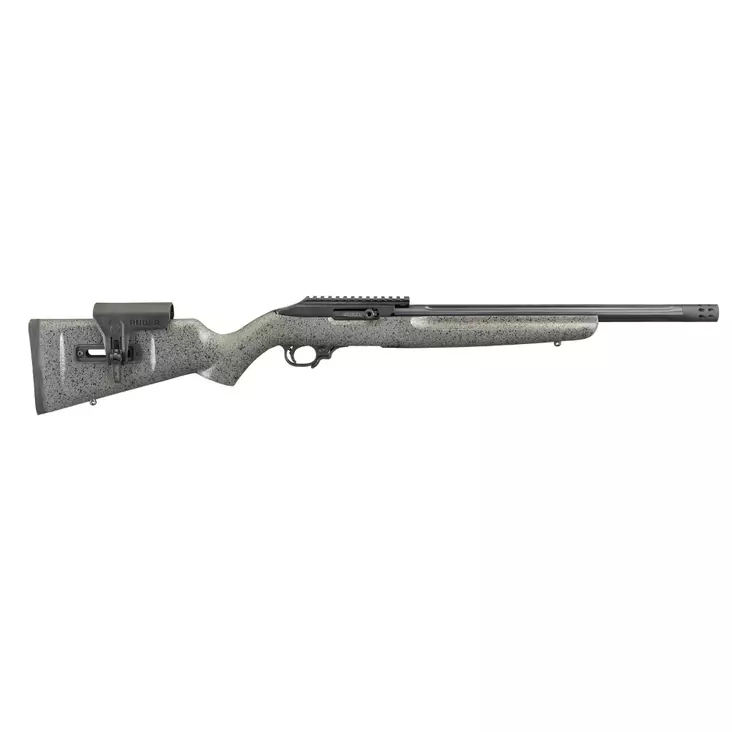 Ruger 10/22-BLT-CSNL Competition .22 LR STS Musta/Harmaa Säädettävä poskipakka - Pienoiskiväärit - 736676311200 - 1