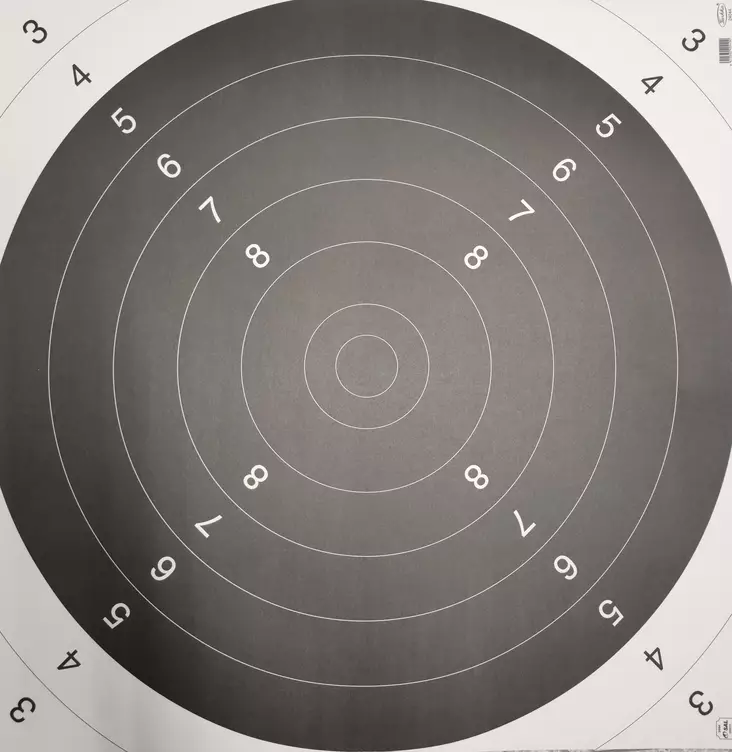 Tarkka Kivääritaulun keskiö 44 Virallinen 300m - Ampumatuet ja taulut - 6410362404400 - 1