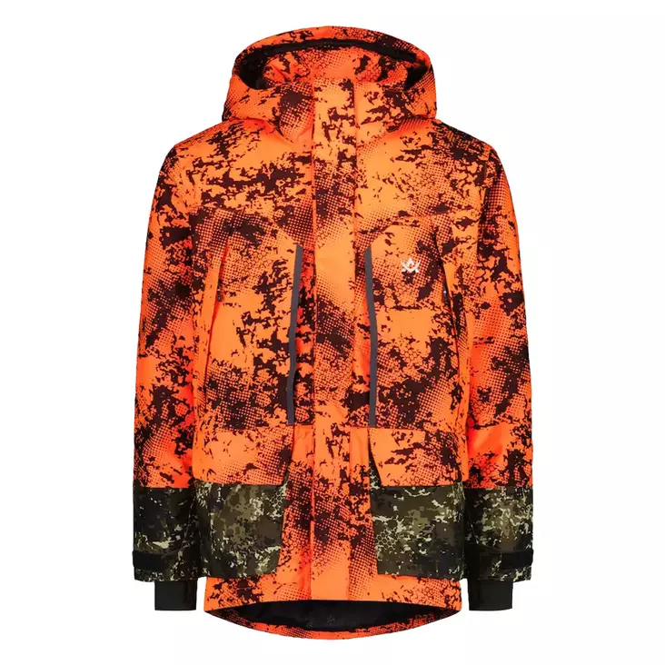 Alaska Tundra Ms Jacket BlindTech Blaze Blur -metsästystakki - Oranssit takit ja liivit - 6438347053450 - 1
