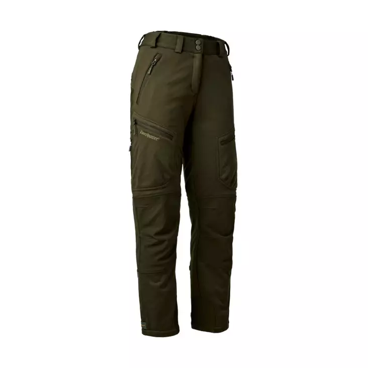 Deerhunter Lady Excape Softshell Art Green -metsästyshousut - Vihreät / Ruskeat housut - 5702827209240 - 1