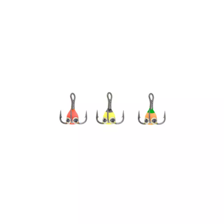 Viikari värikoukku 3D silmällä #10 3kpl - Pilkkisiimat ja pilkkitarvikkeet - 6420071092690 - 1