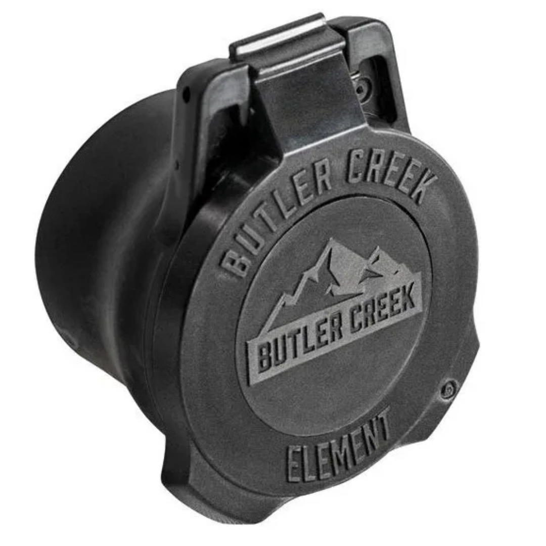 Butler Creek Element Scope Cap Eye Piece – Protezione Lente Per Ottiche 37-42 Mm, Nero, Modello EEP1