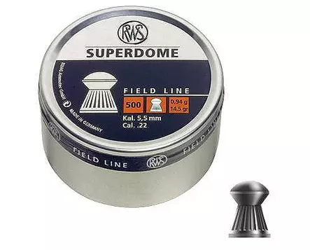 RWS Superdome 5,5mm 0,94g 500kpl - Ammukset - 40-40-4000294136801 - 1