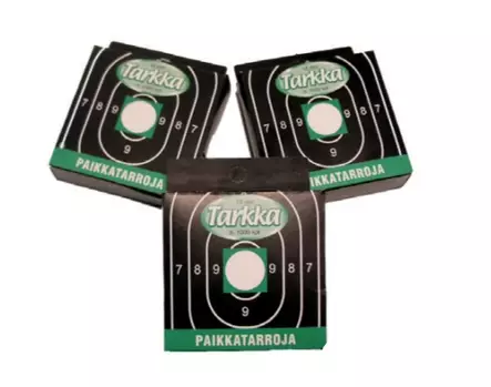 Tarkka Paikkatarra 16mm useita eri värejä - Ampumatuet ja taulut - 3950001241421 - 1