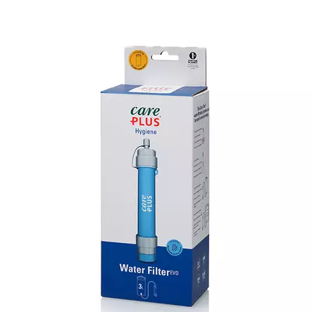 Care Plus Water Filter EVO 3K Blue -vedenpuhdistin - Retkeilyn pientarvikkeet - 8714024341521 - 1