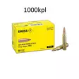 Swiss P DS-1 223rem 55gr / 3,6g 1000kpl - Kiväärin kaliiperit .222-.243 - 3950001301941 - 1