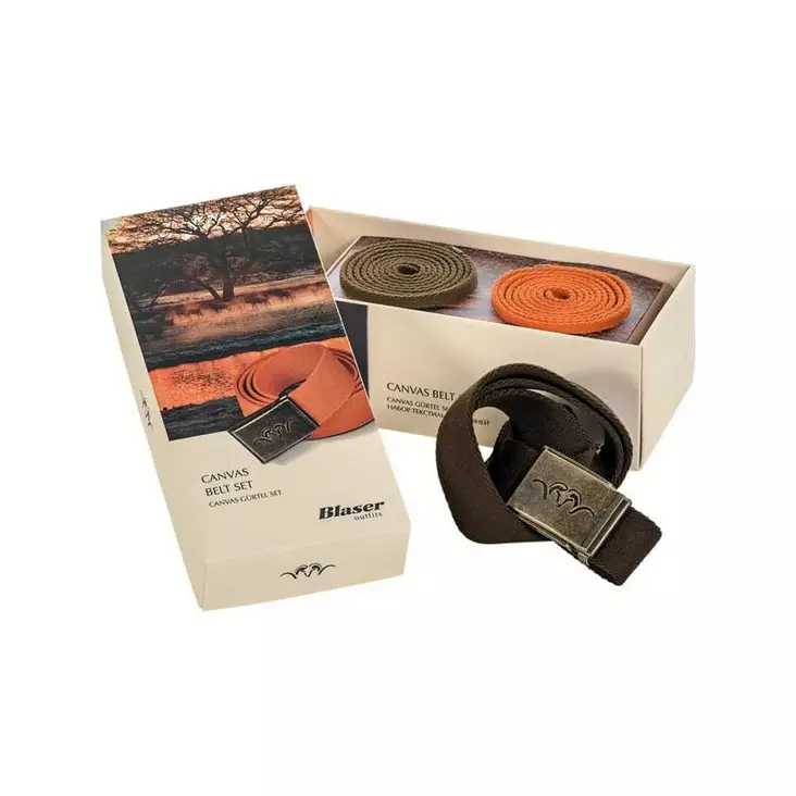 Blaser Canvas Belt Set vyösetti - Vyöt ja Henkselit - 4050091060151 - 1