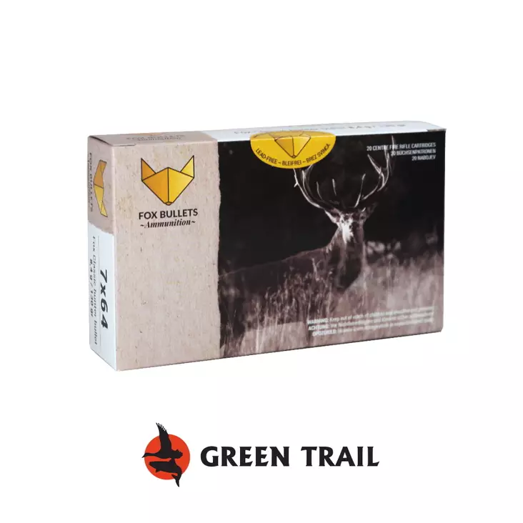 Fox Bullets Classic Hunter 7x64 130gr/8,4g 20kpl Lyijytön metsästyspatruuna 20kpl - Kiväärin kaliiperit 6,5-7,62 - 3830067345021 - 1