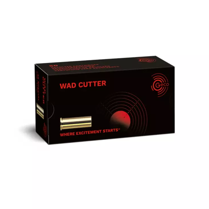 Geco .32 S&W Long WC 6,5g/100gr 50kpl pistoolinpatruuna - Käsiasepatruunat - 4000294127601 - 1