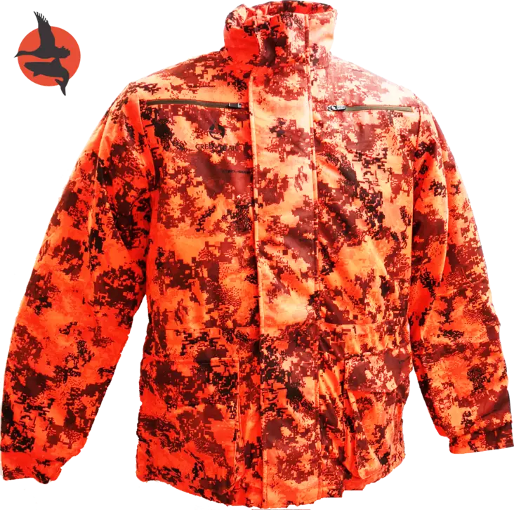 Green Trail Orange Camo hirvitakki Green Trail Oy Verkkokauppa