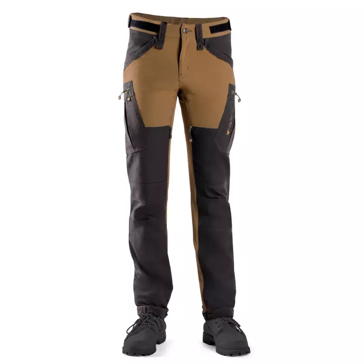 Haunter Funäs Forest Green -housut - Vihreät / Ruskeat housut - 7340143715281 - 1