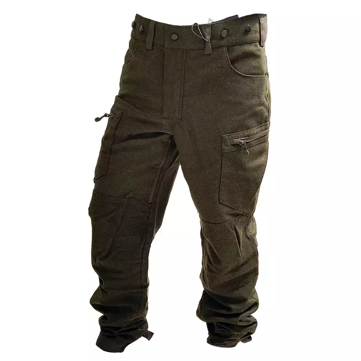 Haunter Loden Forest Green -sarkahousu - Vihreät / Ruskeat housut - 3950001290061 - 1