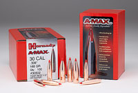 Hornady .30 A-Max 11g/168gr 100kpl Luoti - Luodit ja haulit - 090255275131 - 1