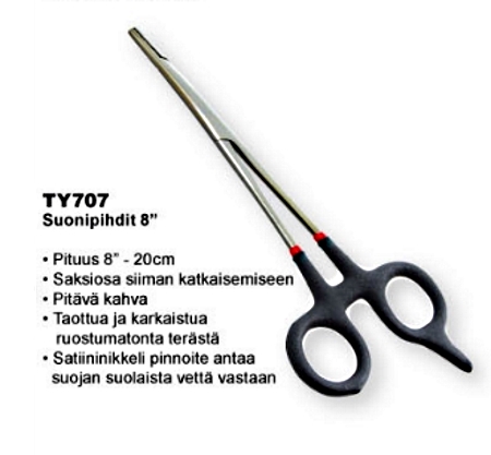 Patriot Suonipihdit 8" - Kalastajan työkalut ja tarvikkeet - 6417512515061 - 1