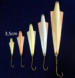 Rialinna Viima 3,5cm Kupari/Hopea - Pilkit ja morrit - 6430024491661 - 1