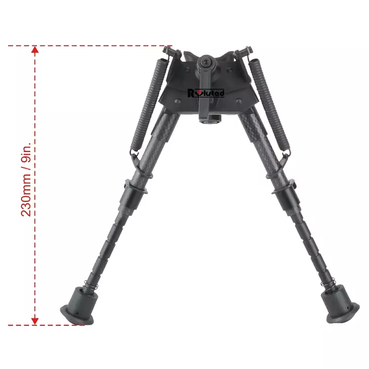 Rokstad hiilikuitu bipod ampumatuki 6-9" - Ampumatuet ja taulut - 0700381148031 - 1