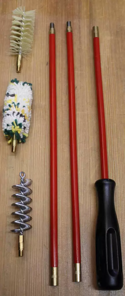 SC Puhdistussarja 3-harjaa + puikko useita vaihtoehtoja - Aseen puhdistus - 3950001241551 - 1