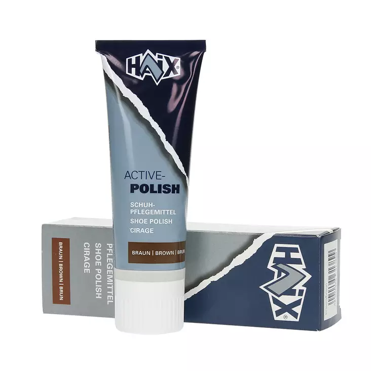 HAIX Shoe Polish Brown 75ml -kengänkiillotusaine - HAIX Kiillotteet ja muut tarvikkeet - 4044465323621 - 1