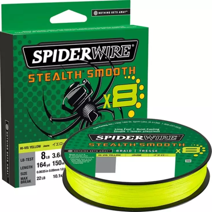 SpiderWire Stealth Smooth 8 150m kuitusiima - Kuitusiimat - 3950001265021 - 1