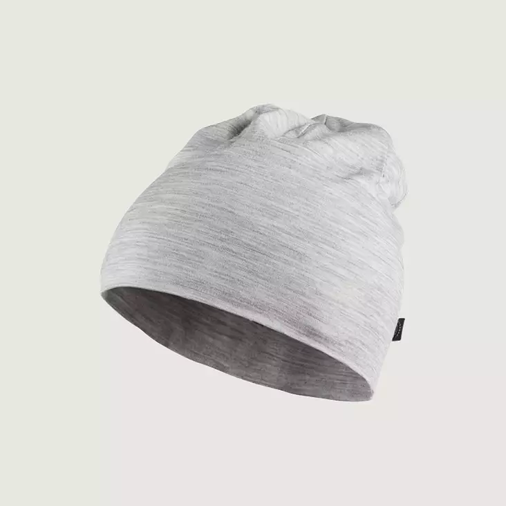 Lundhags Gimmer Merino Lt Beanie Light Grey -merinovillapipo - Hatut - 7318731841001 - 1