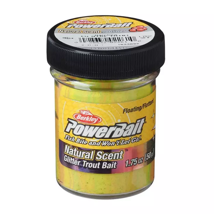 Berkley Powerbait Natural Glitter Garlic Rainbow - Syötit - 028632022641 - 1