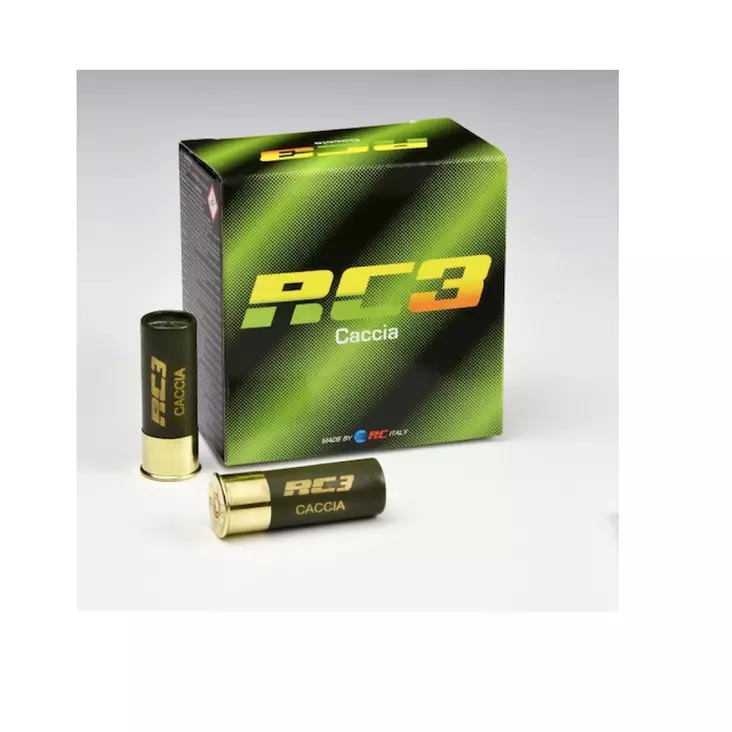 RC3 Caccia 12/70 36g metsästyspatruuna - Lyijylliset haulikonpatruunat - 8052109781801 - 1