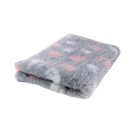Foxy Fur Foxy -makuualusta Harmaa/Pinkki - Koiranpedit - 40-40-6438411017432 - 1