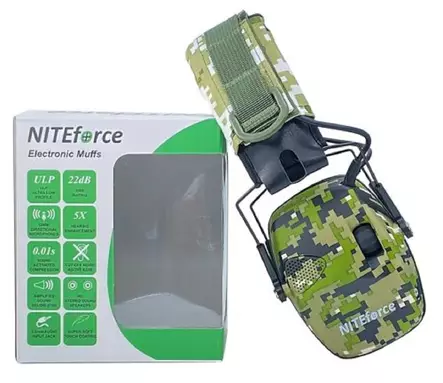 NITEforce SubSonic Digital camo - Kuulosuojaimet - 6430061582032 - 2
