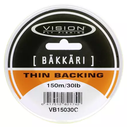 Vision Bäkkäri 150m 30lb Chartreuse - Perhosiimat ja perukkeet - 6417512821742 - 1