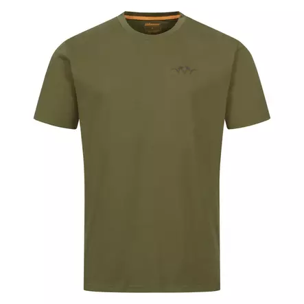 Blaser Argalil Badge Dark Olive T-paita - Paidat ja neuleet - 4067999010942 - 1