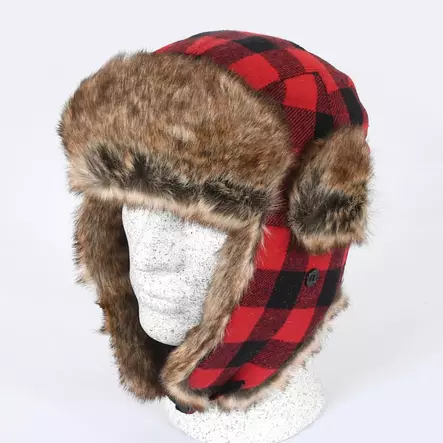 Woodline Pilottihattu Canada Punainen - Hatut - 7333080059372 - 2