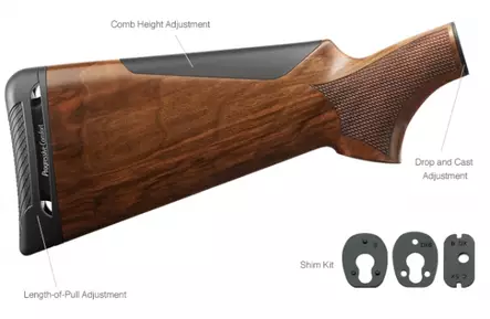 Benelli 828U Black Compact Swift Magnum 12/76 26" interchoke - Päällekkäispiippuiset haulikot - 3950001252922 - 2